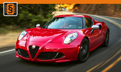 Chiptuning Alfa Romeo 4C 1750 TBi 176kw (240hp)