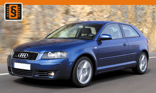 Chiptuning Audi A3 3.2 V6 184kw (250hp)