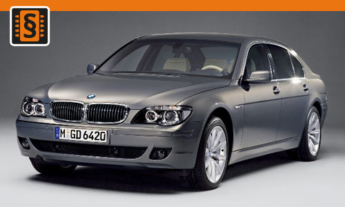 Chiptuning BMW 740D 190kw (258hp)