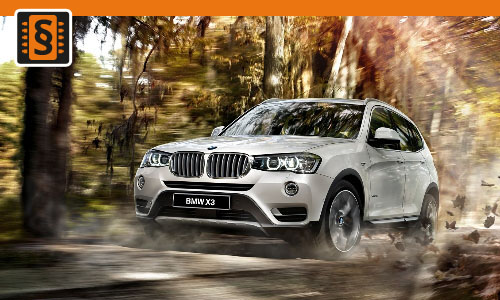 Chiptuning BMW X3 xDrive 28i  190kw (258hp)