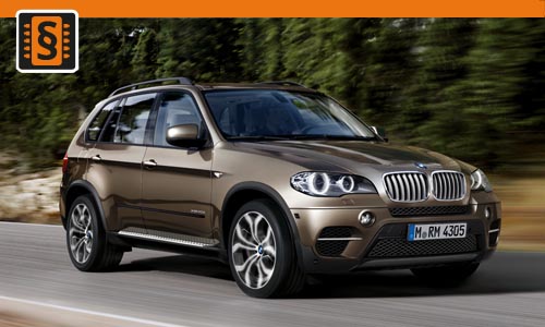 Chiptuning BMW X5 xDrive 30d 173kw (235hp)