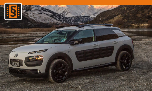 Chiptuning Citroen C4 Cactus 1.2 THP Puretech 96kw (130hp)