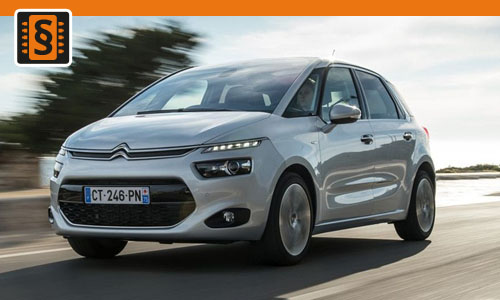 Chiptuning Citroen C4 Picasso 1.6 HDI 80kw (109hp)