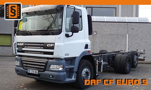 Chiptuning DAF CF85 12.9L 375kw (510hp)