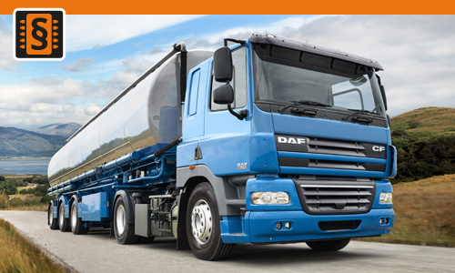 Chiptuning DAF CF85 XE250 12.6L  250kw (340hp)