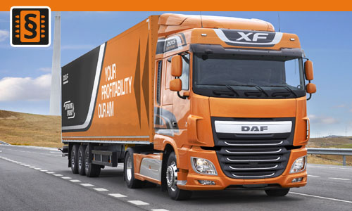 Chiptuning DAF XF Euro6 MX13  390kw (530hp)