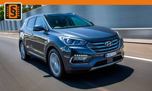 Chiptuning Hyundai Santa Fe 2.2 CRDi 110kw (150hp)