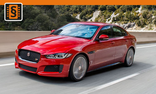 Chiptuning Jaguar XE 3.0 V6 Supercharged 250kw (340hp)