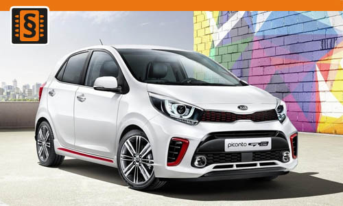 Chiptuning Kia Picanto 1.0T GDI 74kw (100hp)