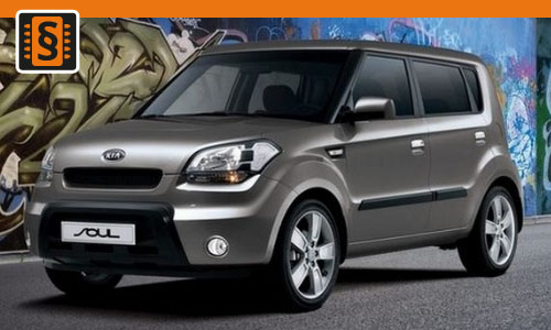 Chiptuning Kia Soul 1.6 CRDi 94kw (128hp)