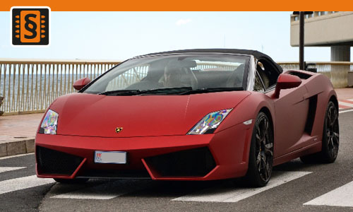 Chiptuning Lamborghini Gallardo 5.2 V10 412kw (560hp)