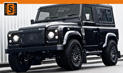 Chiptuning LR Defender 2.5  83kw (113hp)