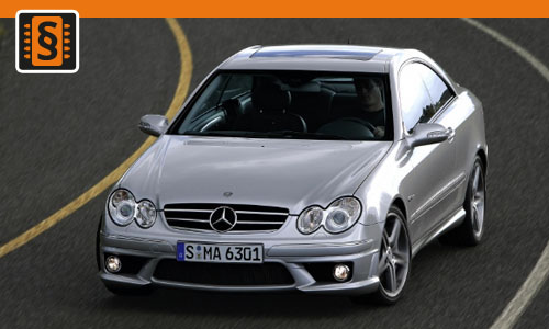 Chiptuning Mercedes-Benz CLK 320 CDI 155kw (211hp)