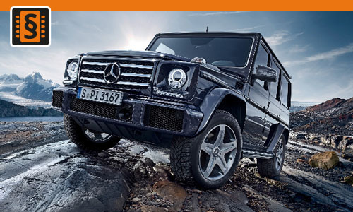 Chiptuning Mercedes-Benz G 350 CDI 155kw (211hp)