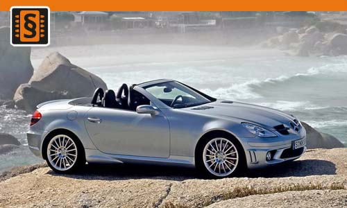 Chiptuning Mercedes-Benz SLK-Class 200K  135kw (184hp)