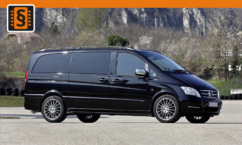 Chiptuning Mercedes Viano 3.0 CDI 165kw (224hp)