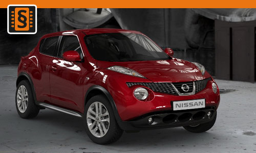 Chiptuning Nissan Juke 1.6  86kw (117hp)