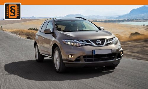 Chiptuning Nissan Murano II 3.5 V6 172kw (234hp)