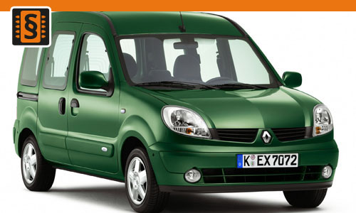 Chiptuning Renault Kangoo 1.5 dCi 50kw (68hp)