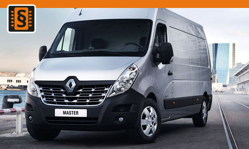 Chiptuning Renault Master 2.3 dCi 74kw (100hp)