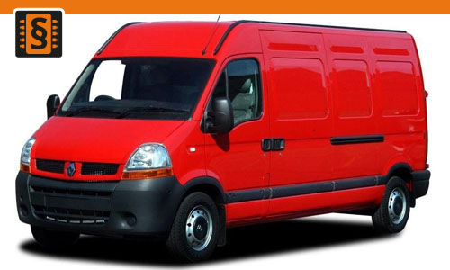 Chiptuning Renault Master 2.0 dCi 88kw (120hp)