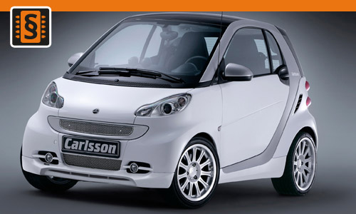 Chiptuning Smart ForFour 1.0 Turbo 62kw (84hp)