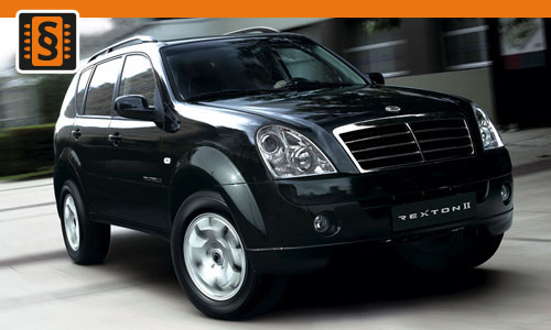 Chiptuning SsangYong Rexton 270 Xdi 121kw (165hp)