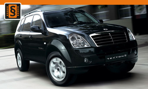 Chiptuning SsangYong Rexton 2.2D 131kw (178hp)