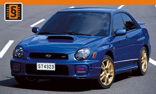 Chiptuning Subaru Impreza 2.0i  110kw (150hp)