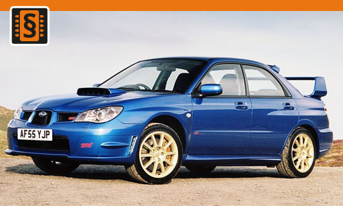 Chiptuning Subaru Impreza 2.5 WRX STI 206kw (280hp)