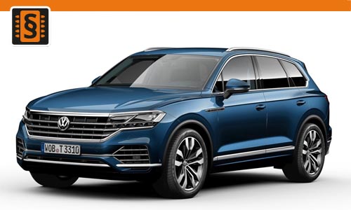 Chiptuning Volkswagen Touareg 3.0 TDI 210kw (286hp)