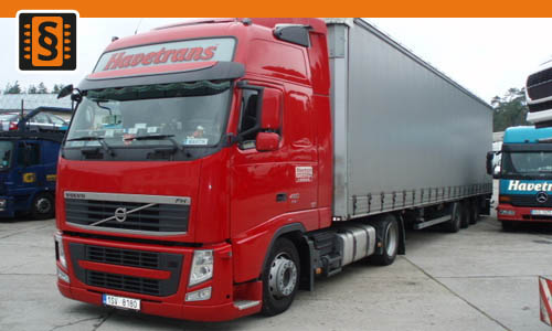 Chiptuning Volvo FH13 D13A/C 480 353kw (480hp)