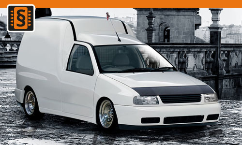 Chiptuning Volkswagen Caddy 1.6  75kw (102hp)