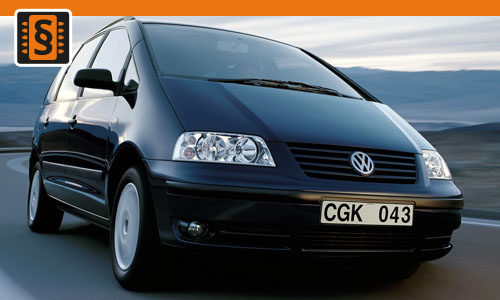 Chiptuning Volkswagen Sharan 2.0 TDI 103kw (140hp)