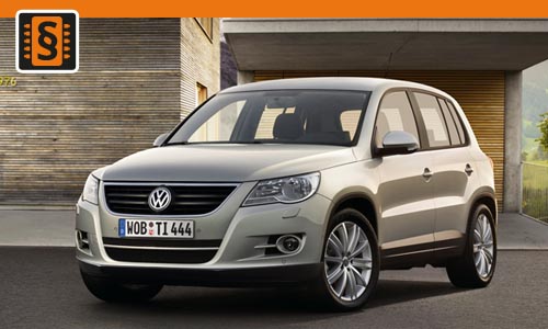 Chiptuning Volkswagen Tiguan 2.0 TDI 103kw (140hp)