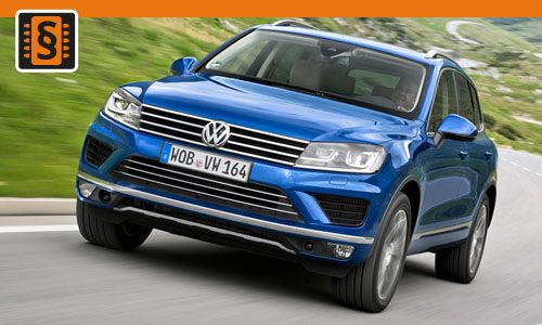 Chiptuning Volkswagen Touareg 3.0 TDI 180kw (245hp)