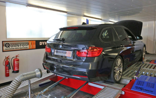 Chiptuning BMW 3 valcová zkušebna