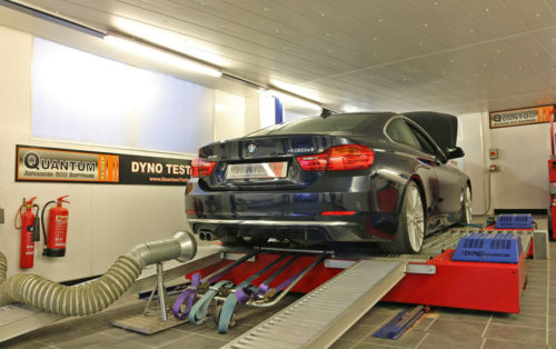 Chiptuning BMW 4 435D valcová zkušebna