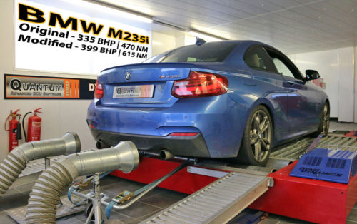 Chiptuning BMW M2 235 valcová zkušebna