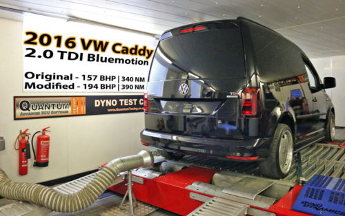 Chiptuning VW caddy 20TDI valcová zkušebna