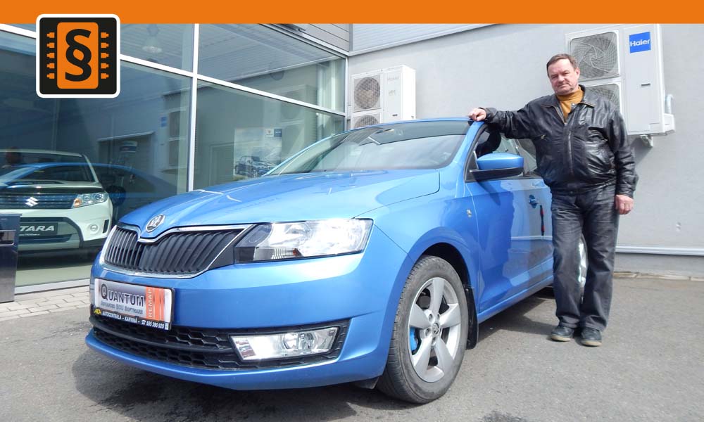 Reference Quantum Chiptuning Olomouc Škoda Rapid 1.2TSi 63kW