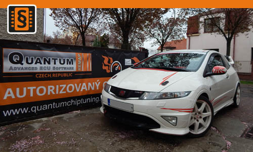 Reference Chiptuning Praha Honda Civic Type R 148kw 201hp