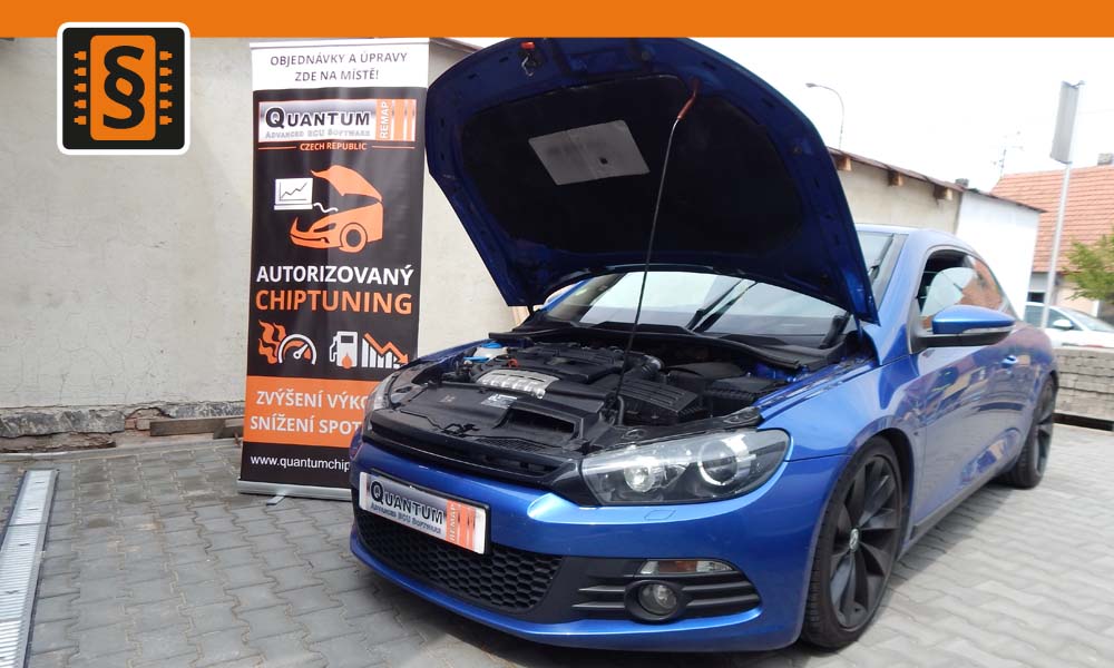 Reference Chiptuning Brno Volkswagen Scirocco 1.4TSi 118kw (160hp)