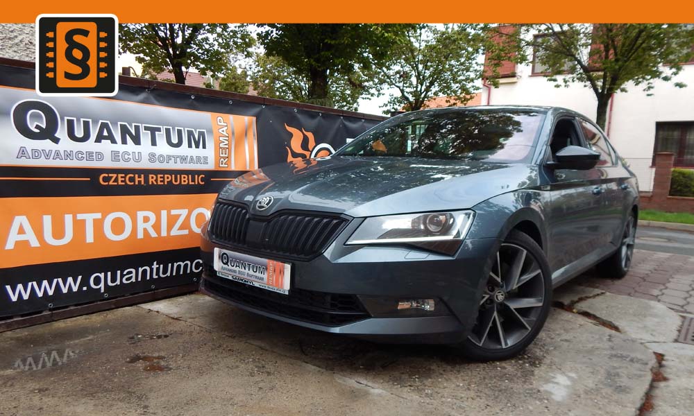 Reference Chiptuning Praha Škoda Superb III 2.0TSi 206kw 280hp