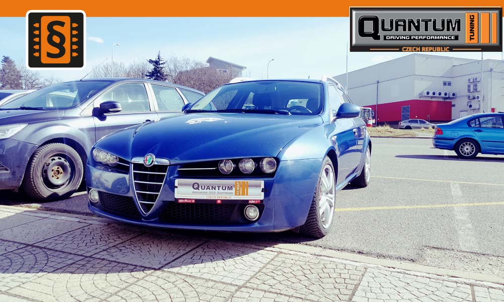 Reference Quantum Chiptuning Praha Alfa 159 1.9JTD 100kw 135HP