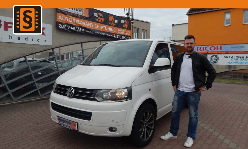 Reference České Budějovice Chiptuning VW T5 2.0TDi 103kw