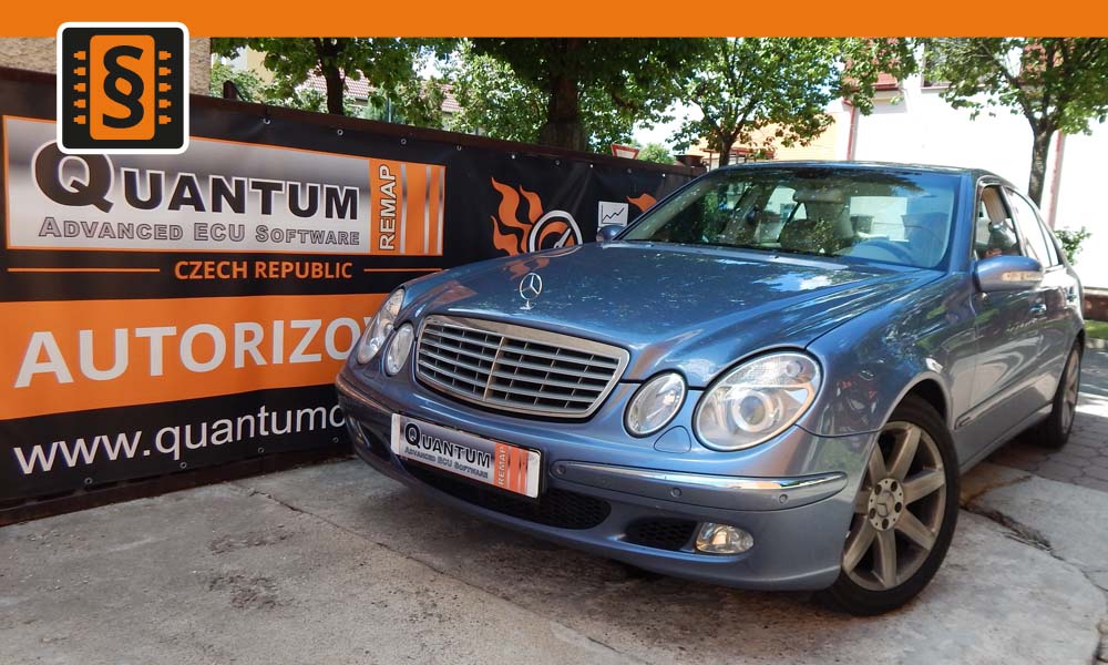 Reference Quantum Praha Chiptuning Mercedes E-Class 320CDi 150kW