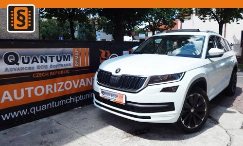 Reference Quantum Praha Chiptuning Škoda Kodiaq 2.0TDi 110kw