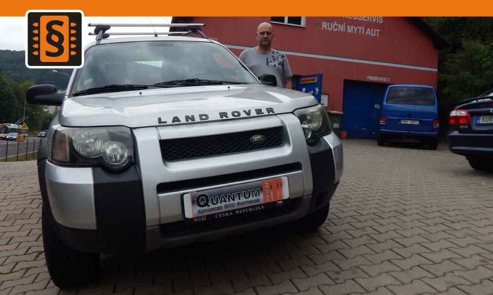 Reference Ústí nad Labem Chiptuning Land Rover Freelander 2.0TD4 82kw