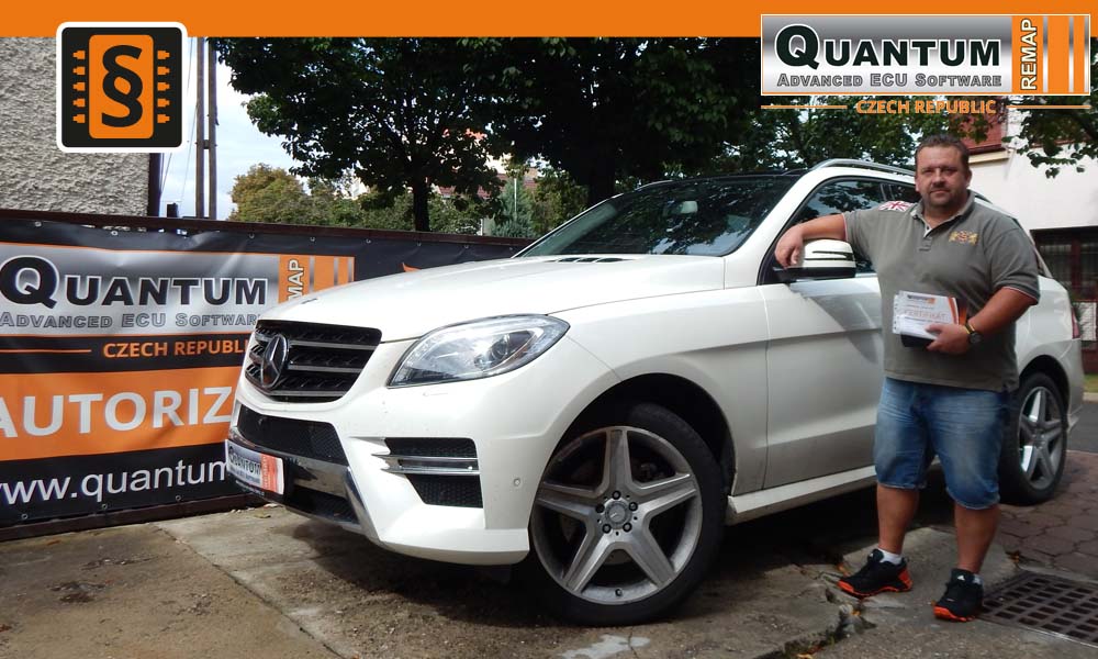 Reference Praha Chiptuning Mercedes ML-class 350CDi